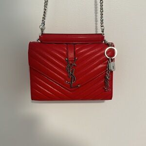 Red crossbody